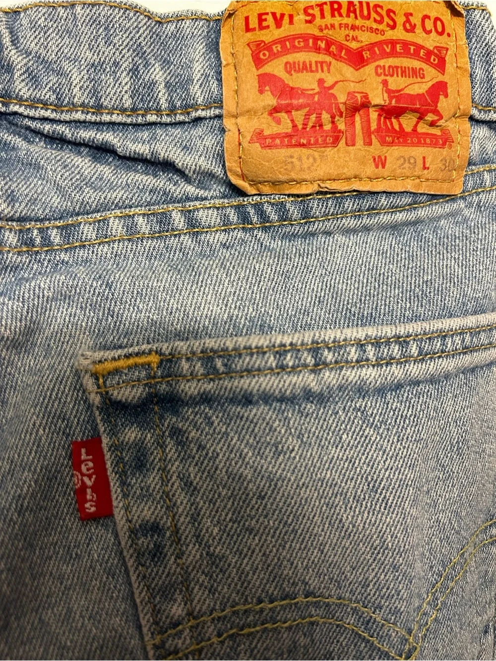 Men's Light Blue Denim Jeans